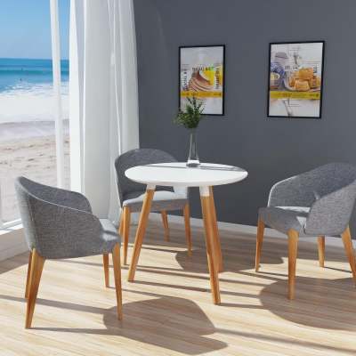 北欧休闲桌椅组合3D模型下载